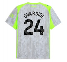 Manchester City Josko Gvardiol #24 Koszulka Trzecia 2025-26 Krótki Rękaw